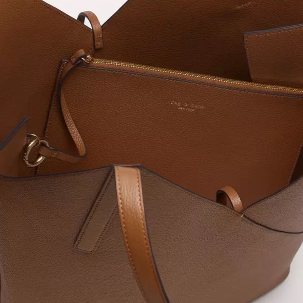 Alix Leather Tote NWT - Picture 3 of 9